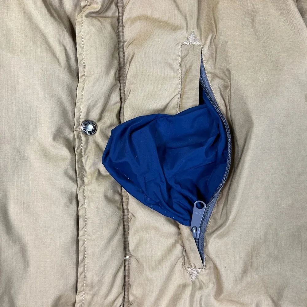 VTG 70s‎ TNF Brown Label Parka Men S Goose Down The North Face Puffer Jacket USA